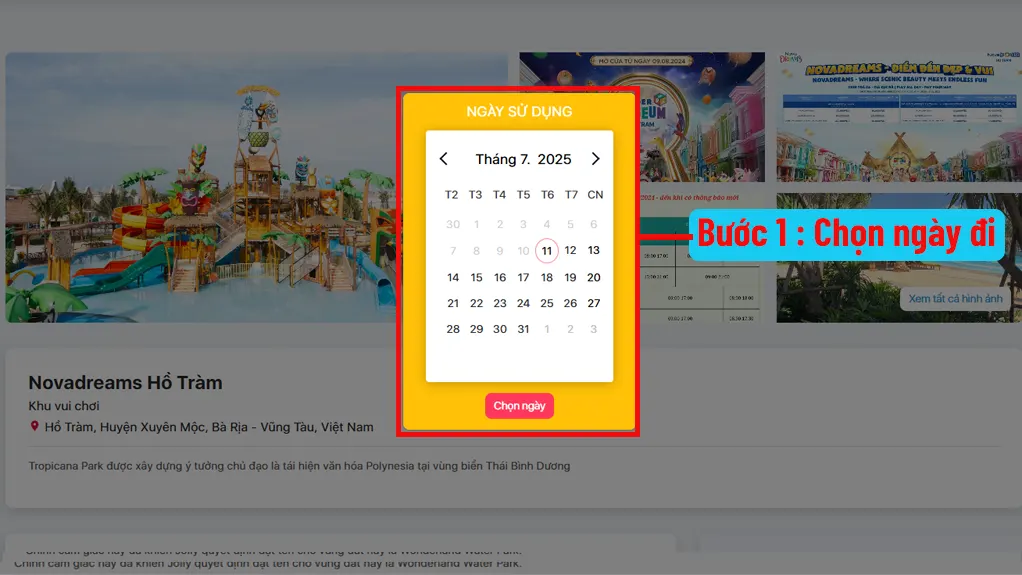 Ngày đi Tropicana Park