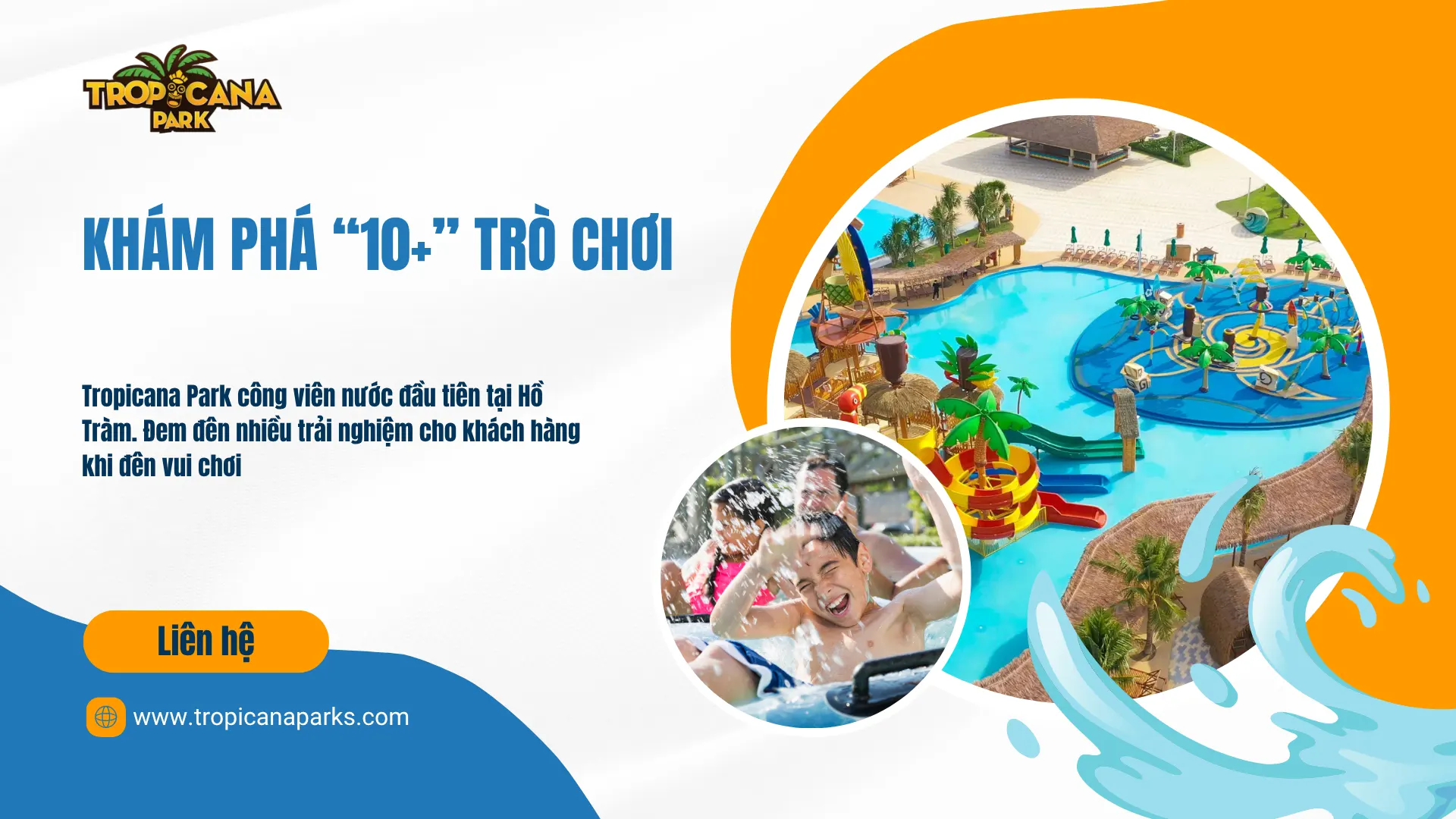 Khám phá trò chơi Tropicana Park